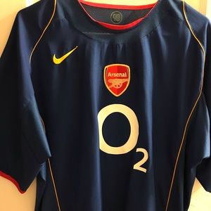 Arsenal 2004/2005 Away Jersey/ Kit. Used